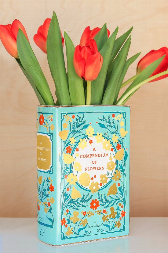 A Compendium of Flowers Book Vase